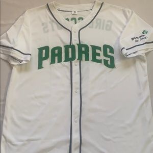 San Diego Padres Girl Scouts Shirt Jersey Large